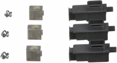 PowerPacT B Lug Kit, Mechanical, 15A-125A, Set of 3, Aluminum