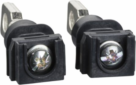 Short rear connections, ComPacT NSX, EasyPact CVS, 250A, set of 2 parts