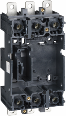 plug in base, ComPact NSX100/160/250, front/rear connected, 3 poles