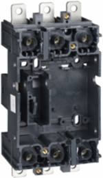 plug in base, ComPact NSX100/160/250, front/rear connected, 3 poles