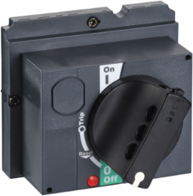 Black Direct Rotary Handle for ComPact NSX 100/160/250, IP40, Padlockable