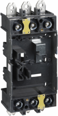plug in base, ComPact NSX400/630, front/rear connected, 3 poles