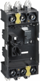 plug in base, ComPact NSX400/630, front/rear connected, 3 poles