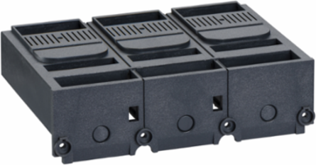 Short Terminal Shield, 3 Poles, IP40, 45 mm Pitch
