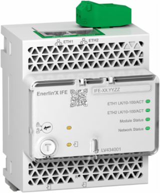 Enerlin'X IFE Ethernet Interface Module, 10/100 Mbps, 72mm x 105mm x 71mm