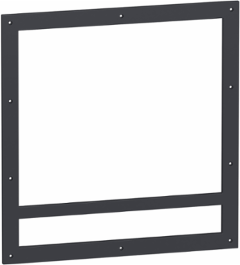 Door escutcheon, MasterPact MTZ2/MTZ3 drawout, IP40, spare part