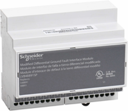 MDGF Summing Module for MasterPact MTZ1/MTZ2/MTZ3, 59 mm Depth, 90 mm Height, Earth Fault Protection