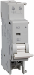 Multi9 Shunt Trip Release, 48V AC/DC, 2 x 9mm Pitches, DIN Rail Mount