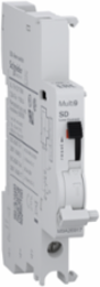 Multi9 Auxiliary Contact 1 C/O, 2-100 mA, 24-250 VAC, IP20, 9 mm Width