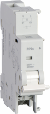 Multi9 Undervoltage Release - 230 V AC, DIN Rail Mount, 2 Pitches
