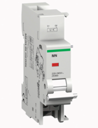 Multi9 Undervoltage Release, 24 V AC/DC, 2-Pole, DIN Rail Mount
