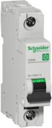 Miniature Circuit Breaker 1P, 63A, C Curve, 10kA, IP20, DIN Rail Mount