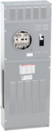 Square D Meter Center, 1 Unit, 3 Phase, 200A, 600V, Steel Enclosure