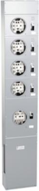 Square D Meter Centre, 5 Jaw & 7 Jaw, 240V, 700A, Steel Enclosure