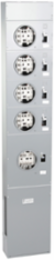 Square D Meter Centre, 5 Jaw & 7 Jaw, 240V, 700A, Steel Enclosure