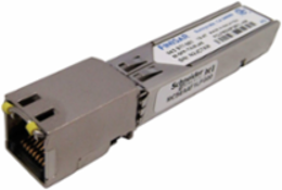Copper SFP Module for Ethernet Switch, 10/100/1000BASE-TX, 14 mm x 14 mm