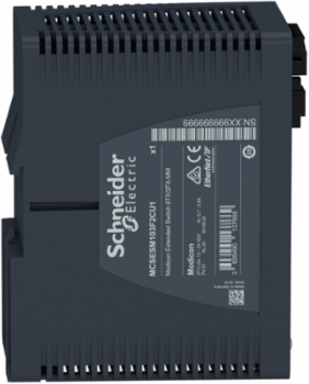 Modicon Extended Managed Switch - 8 ports for copper + 2 ports for fiber optic multimode
