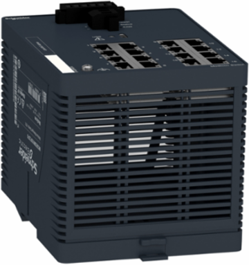 Modicon Managed Network Switch, 16 Ports for Copper, IP30, Power 10W