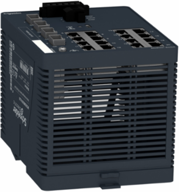 Modicon Managed Network Switch, 16 Copper Ports, 4 Gigabit SFP, 0-60°C
