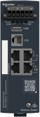 Redundancy Switch, Modicon Networking, 4 ports for copper