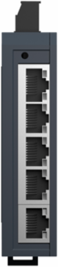 Modicon Unmanaged Network Switch, 5 Copper Ports, 1.3W Power, IP30
