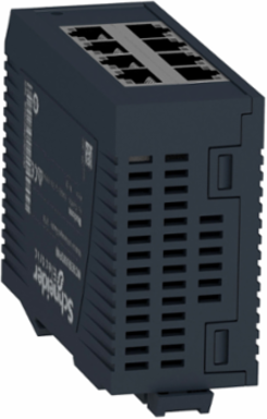 Modicon Unmanaged Network Switch, 8 Ports, 12-24V DC, IP30