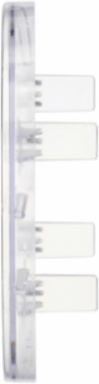 Square D Meter Centre Plastic Socket Cover Plate, Compliant with EU Regulations