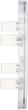 Square D Meter Centre Plastic Socket Cover Plate, Compliant with EU Regulations