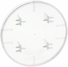 Square D Meter Centre Plastic Socket Cover Plate, Compliant with EU Regulations