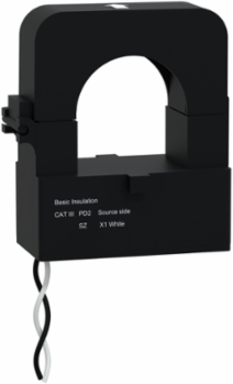 split core current transformer, PowerLogic UL2808 CT, 200A, 0.333V output, 32mm diameter, 6ft lead