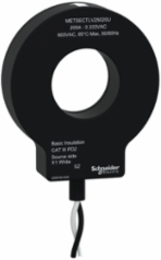 solid core current transformer, PowerLogic UL2808 CT, 200A, 0.333V output, 25mm diameter, 6ft lead