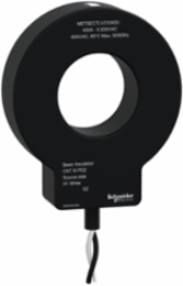 solid core current transformer, PowerLogic UL2808 CT, 400A, 0.333V output, 31mm diameter, 6ft lead