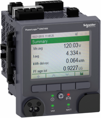 Power Quality Meter, 512 MB Memory, IP54, 3-Phase Measurements