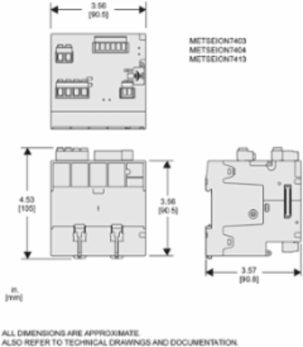 Power Quality Meter ION7400, 512 MB Memory, 256 Samples/Cycle