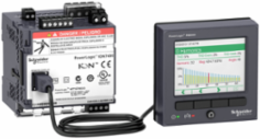Power quality meter, PowerLogic ION7400, Essential, transducer and remote display, 64 MB, 128 s/c
