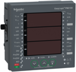EasyLogic PM2120, Power & Energy meter, up to the 15th harmonic, LED display, RS485, class 1