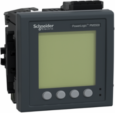 Power Meter PowerLogic PM5560, 96mm x 96mm LCD, 1.1MB Memory, Up to 63rd Harmonic