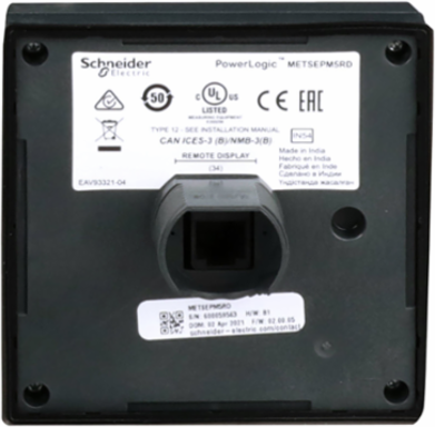 PowerLogic PM5563 Energy Meter, 1A/5A, 63rd Harmonic, 1.1MB Memory