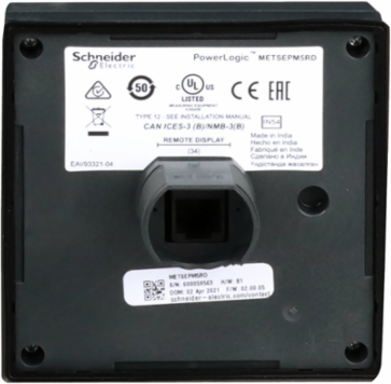 PowerLogic PM5563 Energy Meter, 1A/5A, 63rd Harmonic, 1.1MB Memory