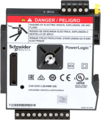 PowerLogic PM8000 I/O Expansion Module, 4 Inputs 2 Outputs, IP30