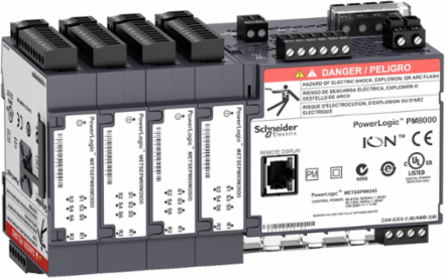 PowerLogic PM8000 I/O Module, 6 Digital Inputs, 2 Relay Outputs