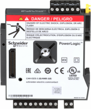 PowerLogic PM8000 I/O Module, 6 Digital Inputs, 2 Relay Outputs