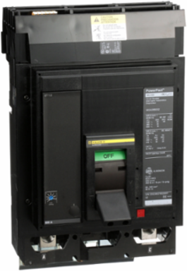PowerPacT M Circuit Breaker, 600A, 2 Pole, 600VAC, 18kA, I-Line