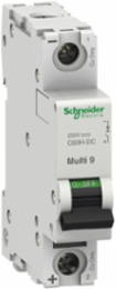Miniature circuit breaker (MCB), Multi9 C60H-DC, 1P, 15A, C curve, 5kA (UL 1077), 6kA (IEC/EN 60947-2)
