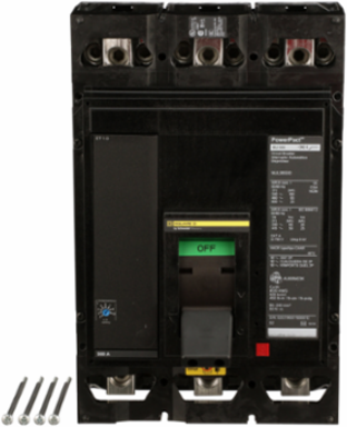 PowerPact M Circuit Breaker 500A 3-Pole 600V AC 25kA ET 1.0 80%