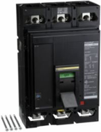 PowerPact M Circuit Breaker, 600A, 3 Pole, 600VAC, 25kA, ET 1.0