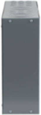 Enclosure Pull Box 20 x 15 x 5.75 Inch, 42 Terminal, Steel, Grey