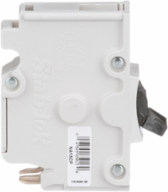 Stab-Lok Circuit Breaker - 15A, 1 Pole, 120/240V AC, Bolt-On Mounting, CSA Certified