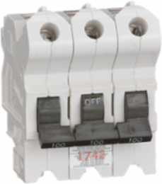 Stab-Lok Circuit Breaker 100A 3 Pole 240VAC 10kA Bolt-On Mount