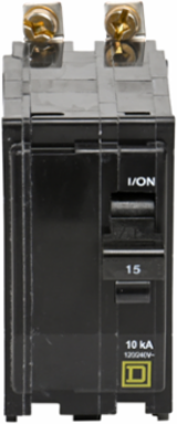 Stab-Lok Circuit Breaker, 20A, 2 Pole, 120/240V AC, 10kA, Plug-In Mount